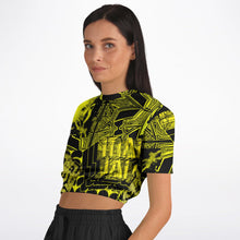 Load image into Gallery viewer, Womens NOMELLOW MANJANO Athletic Short Sleeve Crop
