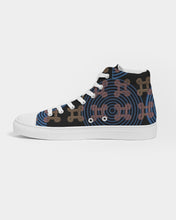 Load image into Gallery viewer, Continuous Peace Men&#39;s Hightop Canvas Shoe
