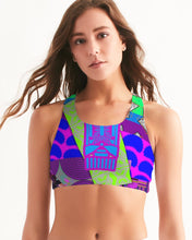 Load image into Gallery viewer, PURPLE-ATED FUNKARA Women&#39;s Seamless Sports Bra
