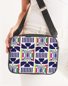 3D Jeweled Flag Crossbody Bag