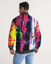 Load image into Gallery viewer, urbanAZTEC Men&#39;s Stripe-Sleeve Track Jacket
