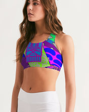 Load image into Gallery viewer, PURPLE-ATED FUNKARA Women&#39;s Seamless Sports Bra
