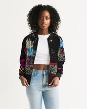 Load image into Gallery viewer, Static Electricity Women&#39;s Bomber Jacket
