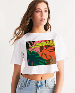 MONSTERA Women's Cropped Tee