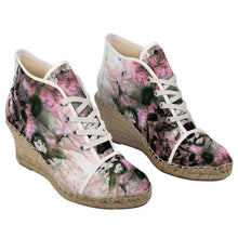 Load image into Gallery viewer, Chalkwater Crush :: Ladies Wedge Espadrilles
