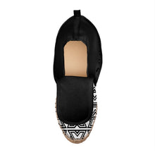 Load image into Gallery viewer, Black &amp; White Combo 1 :: Hi Top Espadrilles
