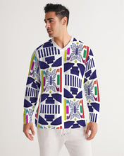 Load image into Gallery viewer, 3D Jeweled Flag Men&#39;s Long Sleeve Sports Jersey
