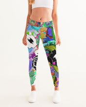 Load image into Gallery viewer, whole LOTTA flowers DOUBLE TAKE Women&#39;s Yoga Pants
