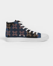 Load image into Gallery viewer, Continuous Peace Men&#39;s Hightop Canvas Shoe
