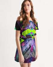 Load image into Gallery viewer, GALAXY GEO URBAN Women&#39;s Off-Shoulder Dress
