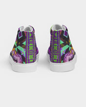 Load image into Gallery viewer, PURPLE-ATED FUNKARA Men&#39;s Hightop Canvas Shoe
