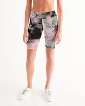 Load image into Gallery viewer, Chalkwater Crush Women&#39;s Mid-Rise Bike Shorts
