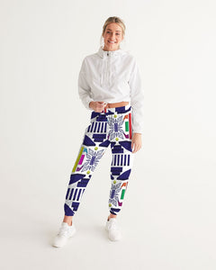 3D Jeweled Flag Women's Track Pants