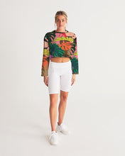 Load image into Gallery viewer, MONSTERA Women&#39;s Cropped Sweatshirt
