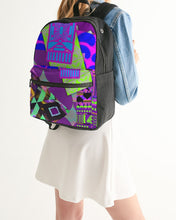 Load image into Gallery viewer, PURPLE-ATED FUNKARA Small Canvas Backpack
