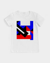 Load image into Gallery viewer, 80s Diamond half Women&#39;s Graphic Tee
