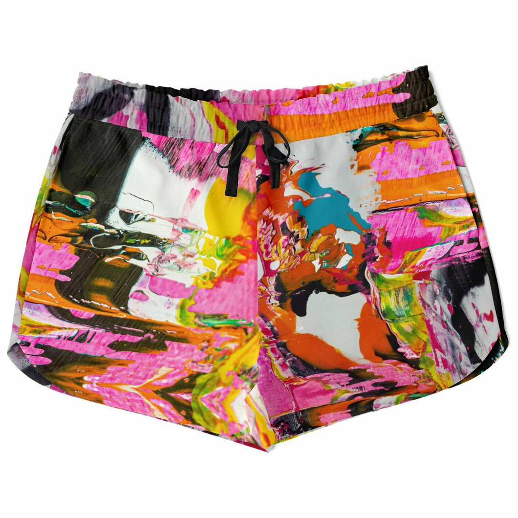 Womens POUR PARTY Athletic Shorts