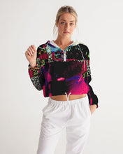 Load image into Gallery viewer, Static Electricity Women&#39;s Cropped Windbreaker
