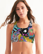 Load image into Gallery viewer, whole LOTTA flowers DOUBLE TAKE Women&#39;s Seamless Sports Bra
