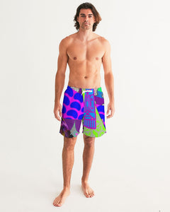 PURPLE-ATED FUNKARA Men's Swim Trunk