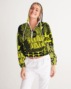 NOMELLOW MANJANO Women's Cropped Windbreaker