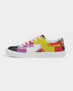 urbanAZTEC Men's Faux-Leather Sneaker