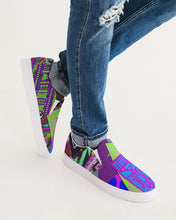 Load image into Gallery viewer, PURPLE-ATED FUNKARA Men&#39;s Slip-On Canvas Shoe
