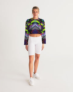 GALAXY GEO URBAN Women's Cropped Sweatshirt