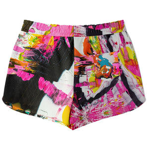 Womens POUR PARTY Athletic Shorts