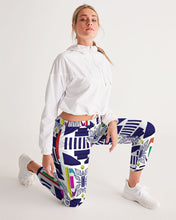 Load image into Gallery viewer, 3D Jeweled Flag Women&#39;s Track Pants
