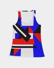 Load image into Gallery viewer, 80s Diamond half Women&#39;s Tank
