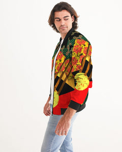 continuospeace1 heritage print Men's Bomber Jacket