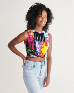 urbanAZTEC Women's Twist-Front Tank