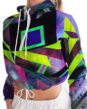 Load image into Gallery viewer, GALAXY GEO URBAN Women&#39;s Cropped Windbreaker
