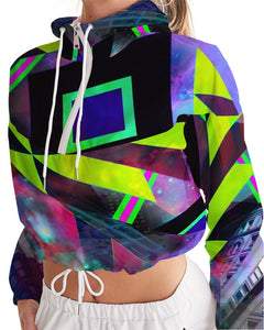 GALAXY GEO URBAN Women's Cropped Windbreaker