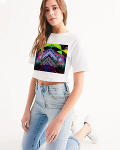 GALAXY GEO URBAN Women's Cropped Tee