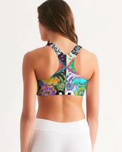 Load image into Gallery viewer, whole LOTTA flowers DOUBLE TAKE Women&#39;s Seamless Sports Bra
