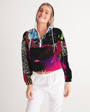 Load image into Gallery viewer, Static Electricity Women&#39;s Cropped Windbreaker
