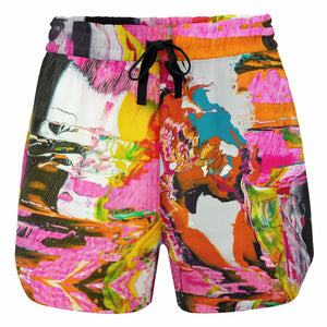 Womens POUR PARTY Athletic Shorts