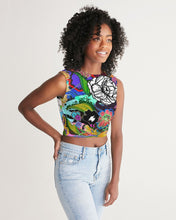 Load image into Gallery viewer, whole LOTTA flowers DOUBLE TAKE Women&#39;s Twist-Front Tank
