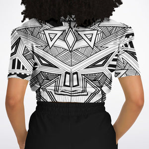 Womens CRAGLINES Athletic Short Sleeve Crop