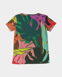 MONSTERA Women's V-Neck Tee