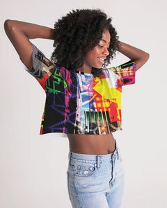 urbanAZTEC Women's Lounge Cropped Tee