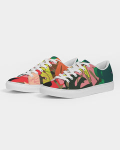 MONSTERA Women's Faux-Leather Sneaker