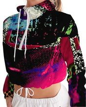 Load image into Gallery viewer, Static Electricity Women&#39;s Cropped Windbreaker
