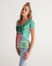 Load image into Gallery viewer, painters table 2 Women&#39;s V-Neck Tee
