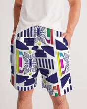 Load image into Gallery viewer, 3D Jeweled Flag Men&#39;s Jogger Shorts
