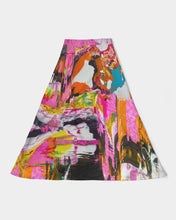 Load image into Gallery viewer, POUR PARTY Women&#39;s A-Line Midi Skirt
