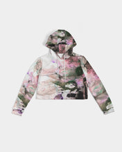 Load image into Gallery viewer, Chalkwater Crush Women&#39;s Cropped Hoodie
