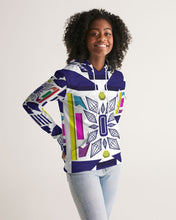 Load image into Gallery viewer, 3D Jeweled Flag Women&#39;s Hoodie
